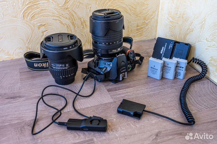 Камера Nikon D5600 с объективами и аксессуарами