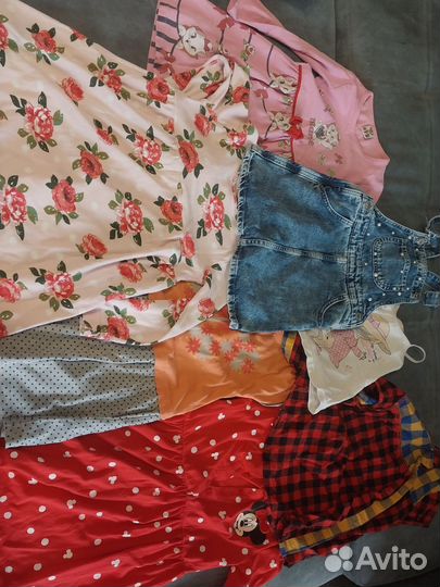 Вещи пакетом на девочку