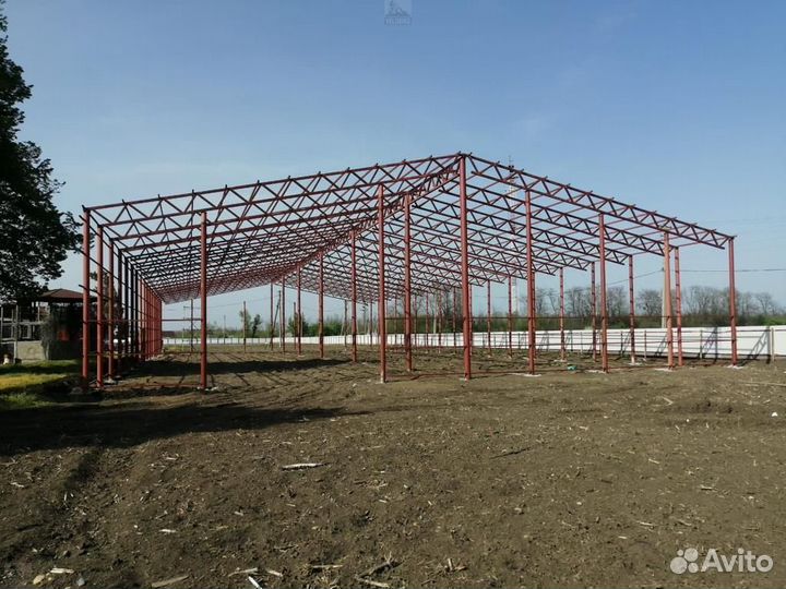 Производство ангаров, складов, навесов