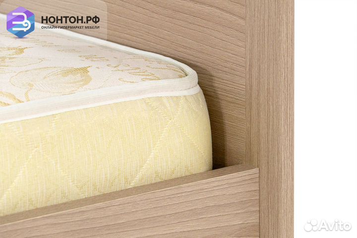 Кровать односпальная Мелисса шимо светлый