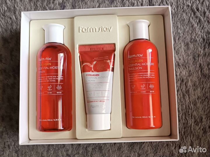 Подарочный набор farm stay collagen