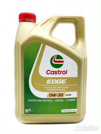 Castrol edge 0W30 A3/B4 (4л) 157E6B