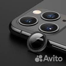 Стекло камеры для iPhone 11 Pro/11 Pro Max (черный