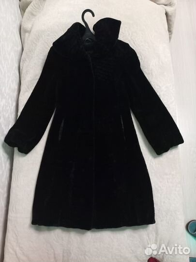 Шуба мутоновая,размер:42-44