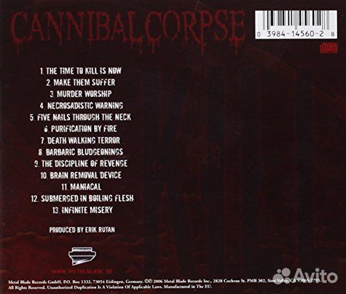 Cannibal corpse - Kill (1 CD)