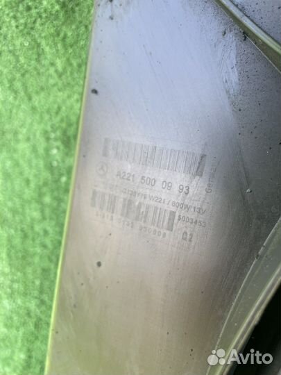 Mercedes w221 вентилятор охлаждения 600w