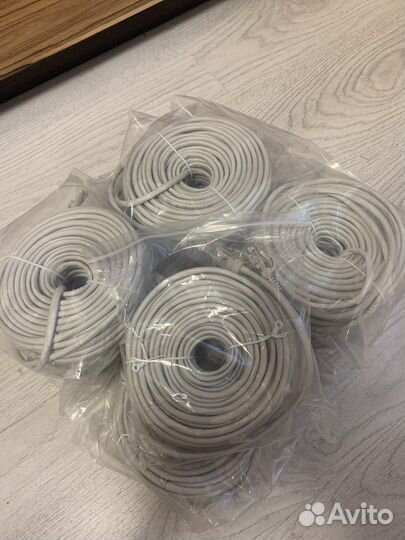 Патчкорд 20м RJ-45 с литыми наконечниками