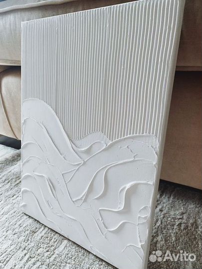 Текстурная картина большая абстракция