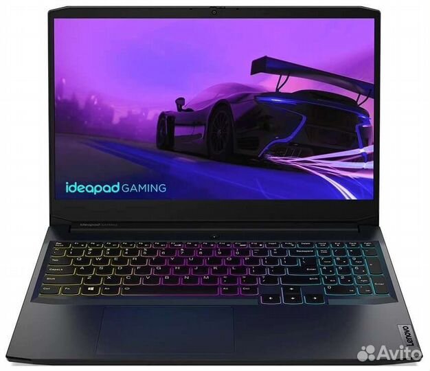 Игровой Lenovo RTX 3050Ti/11300H/8/512/15'6