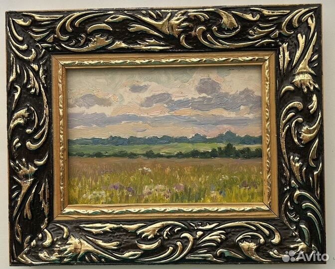 Картина масло картон Союз художнков СССР