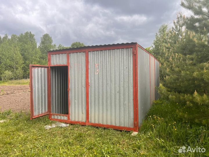 Гараж ракушка пенал