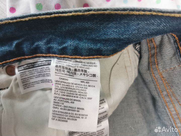 Мужские джинсы levis 501