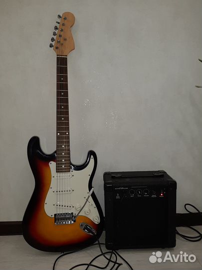 Электронная гитара с комбиком