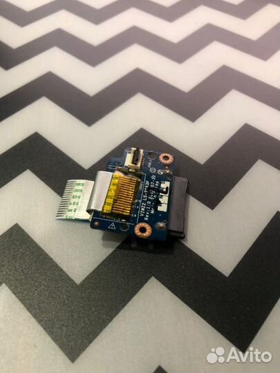 Подлинная плата разъема DVD для lenovo Z400 Z500