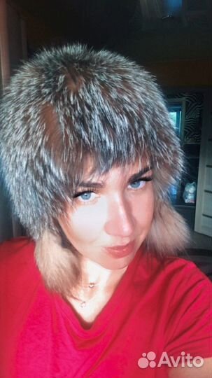 Шапка из чернобурки