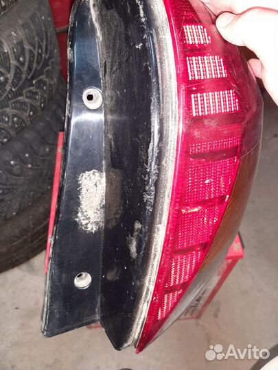 Задний фонарь kia rio
