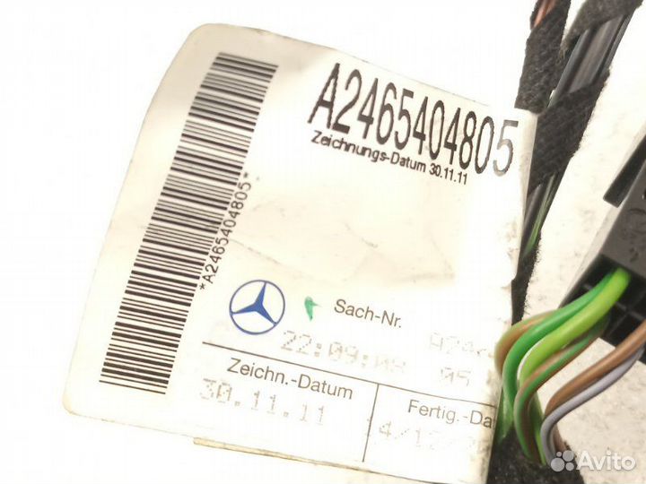 Проводка двери передняя правая Mercedes-Benz