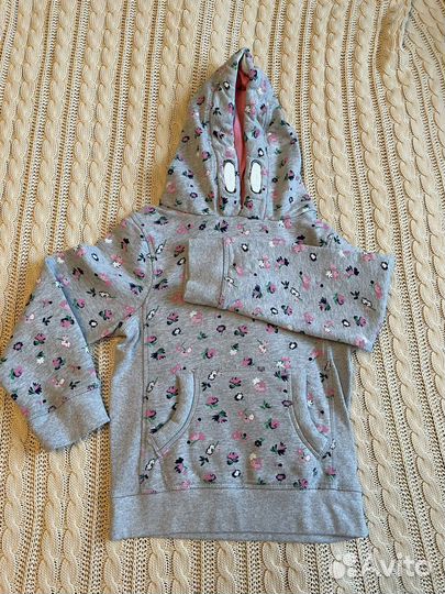 Толстовки/худи/лонгслив для девочки 122-128