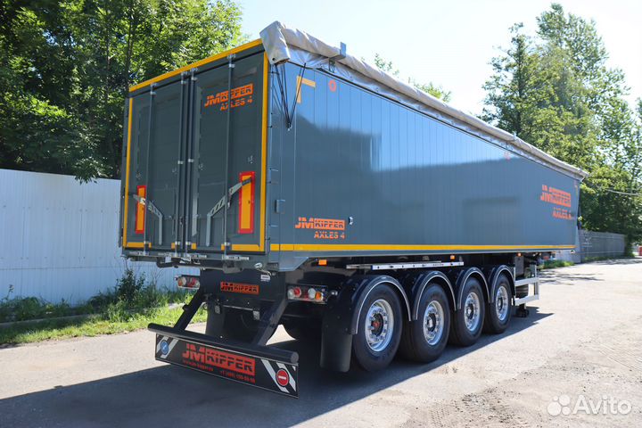 Полуприцеп самосвальный JM Kipper Алюминиевый Axles 4 51 м3, 2024