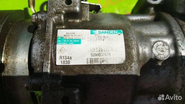 Компрессор кондиционера Renault Duster