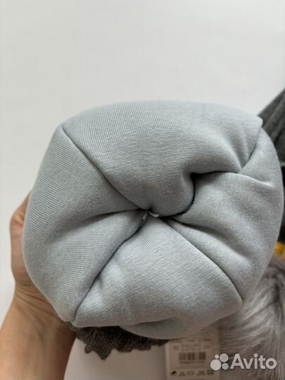 Комплект шапка и шарф зимний 48-50