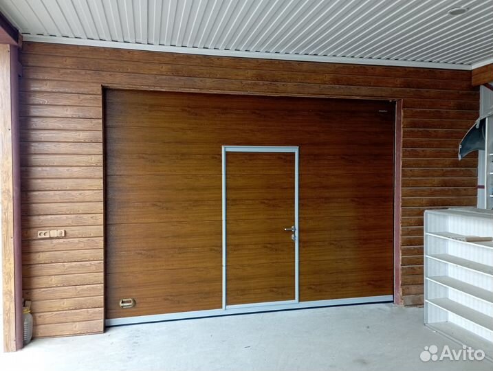 Автоматические гаражные секционные ворота