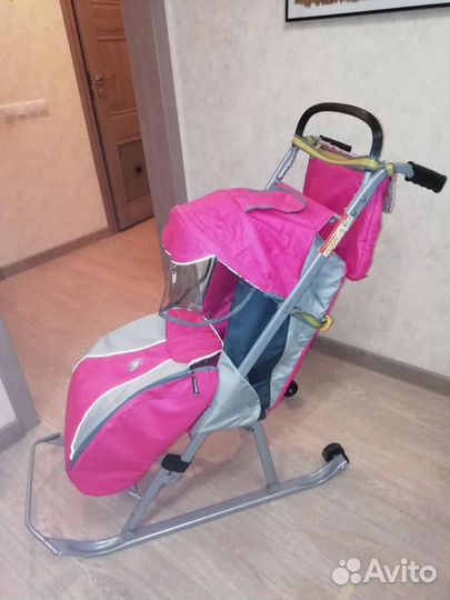 Коляска санки