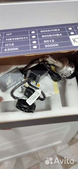 Светодиодные лампы h7 dawnknight k7c