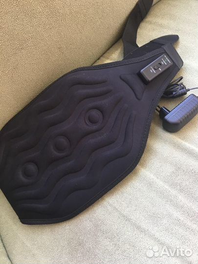 Пояс массажный с ик изл. для похудения и спины