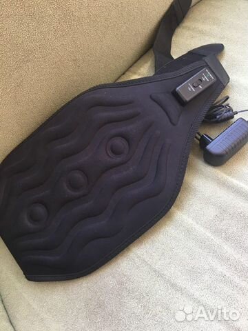 Пояс массажный с ик изл. для похудения и спины