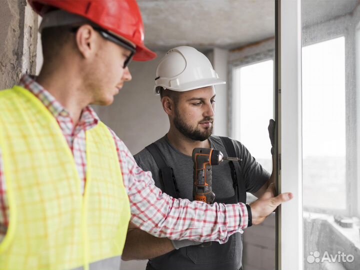 Монтаж пластиковых окон, дверей, балконных блоков