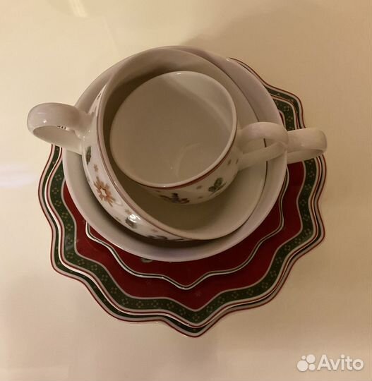 Villeroy Boch кружка и тарелка (за пару)