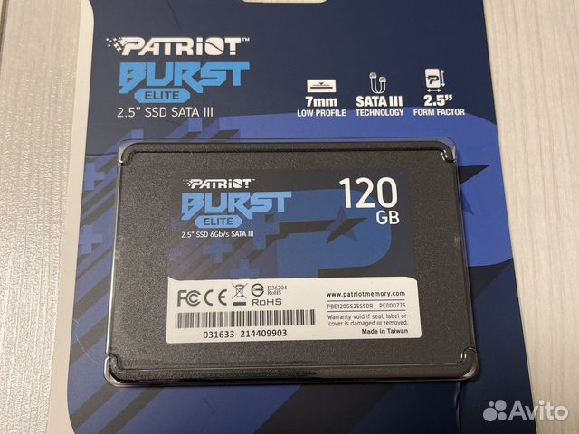 Ssd диск 120gb для компьютера и ноутбука