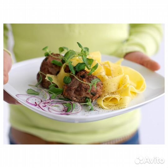 Сервиз IKEA 18 предметов тарелки блюдца миски