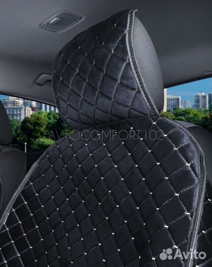 Накидки на сидения велюр с боками