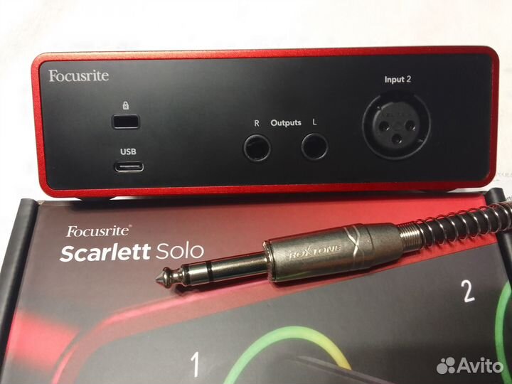 Focusrite Scarlett Solo 4th Gen