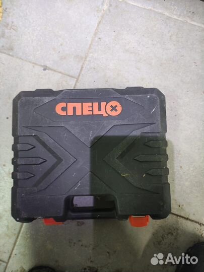 Аккумуляторная дрель шуруповерт спец бда 12 п2