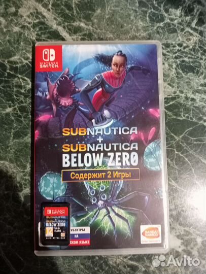 Subnautica + Subnautica Below Zero nintendo switch