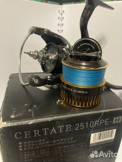 Катушка daiwa certate 2510 RPE-H