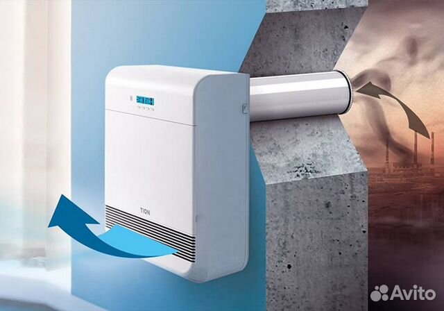 Бризер Tion O2 Base (приточный с подогревом)