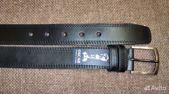 Мужской кожаный ремень