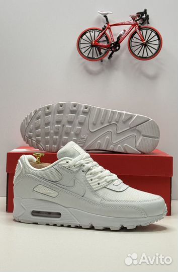 Кроссовки nike air max 90 белые