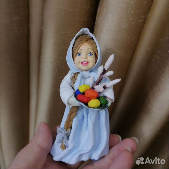 Ватные елочные игрушки