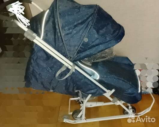 Детские санки коляска