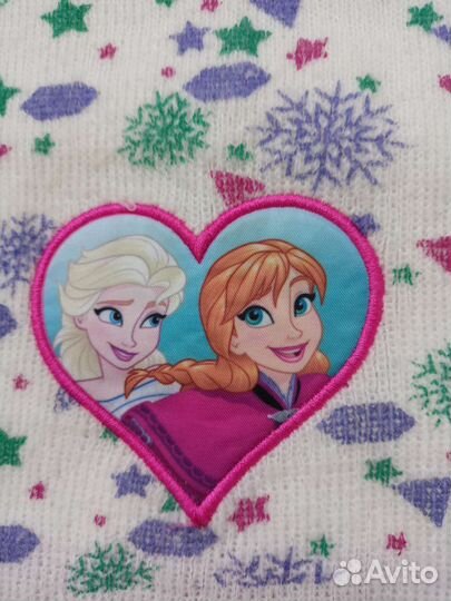 Комплект шапка, шарф,перчатки размер 54 см zara