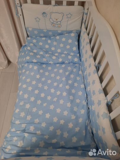 Бортики в детскую кроватку