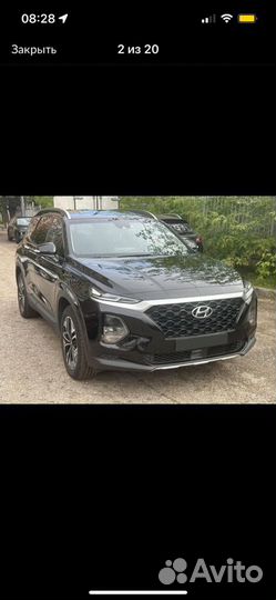 Hyundai Santa Fe 2 AT, 2018, 41 000 км