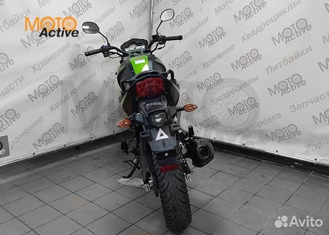 Мотоцикл дорожный Motoland bandit 250 зеленый