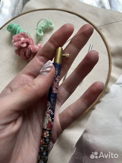 Игла для ковровой вышивки набор punch needle