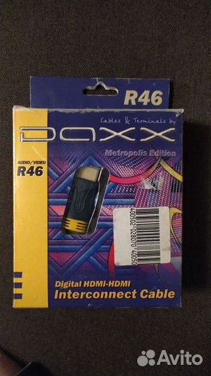 Кабель hdmi daxx